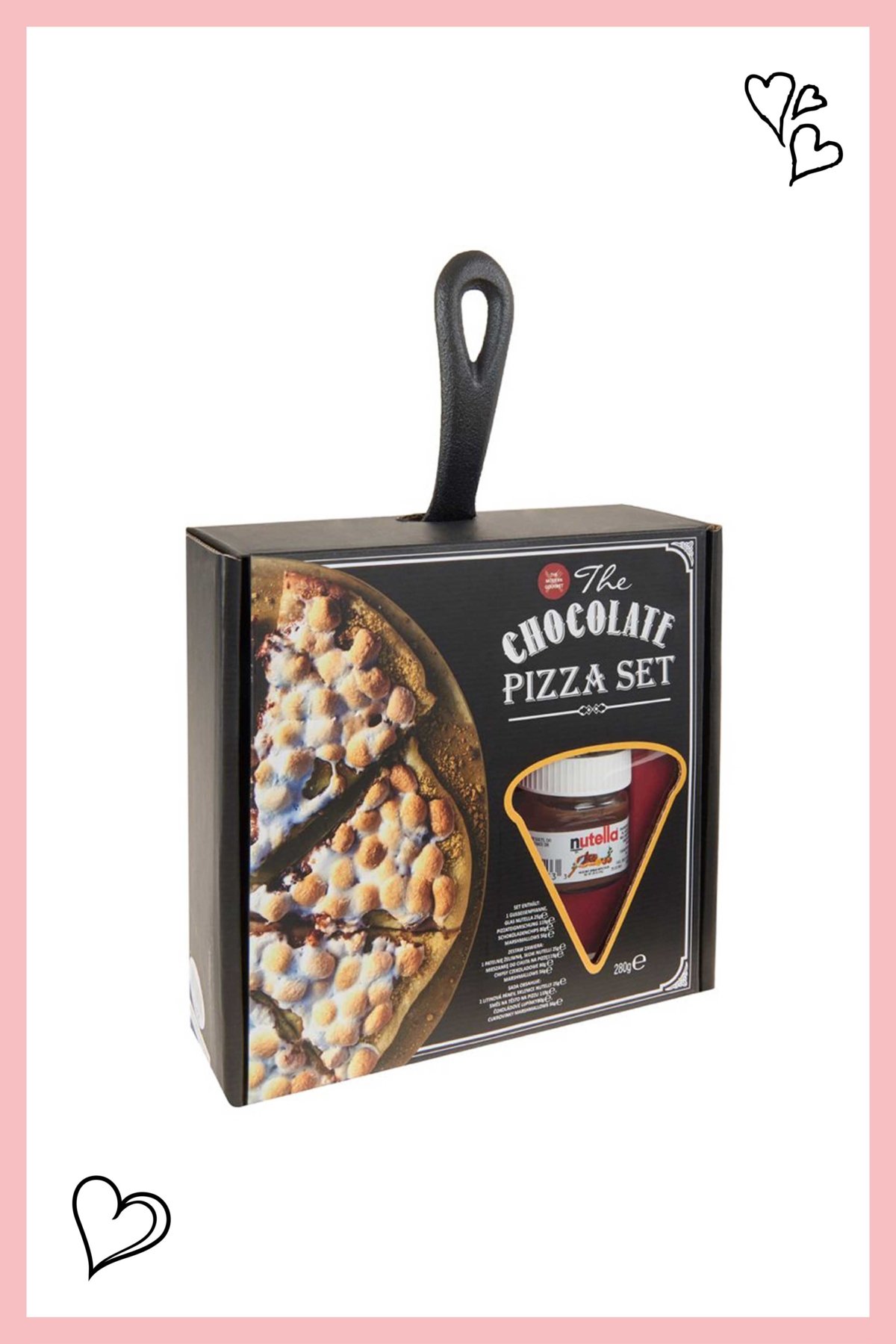 Schokoladenpizza Set