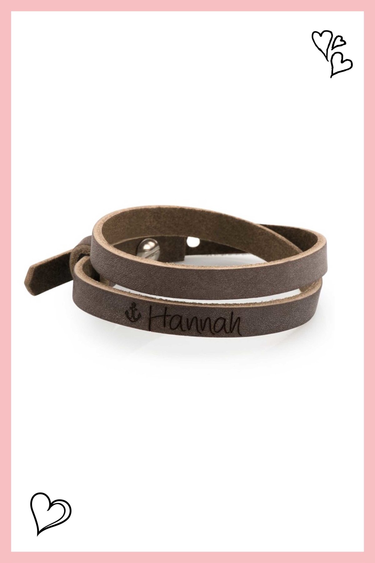 Lederarmband