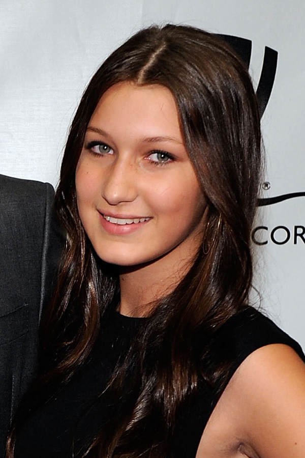 Bella Hadid vorher