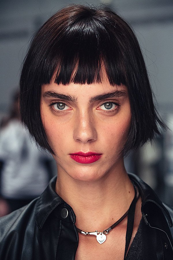 Kurzhaarfrisuren auf der Fashion Week