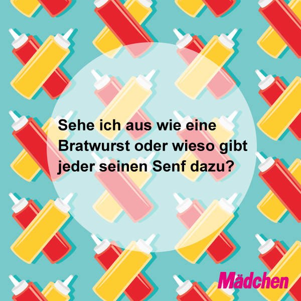 Senf-Spruch