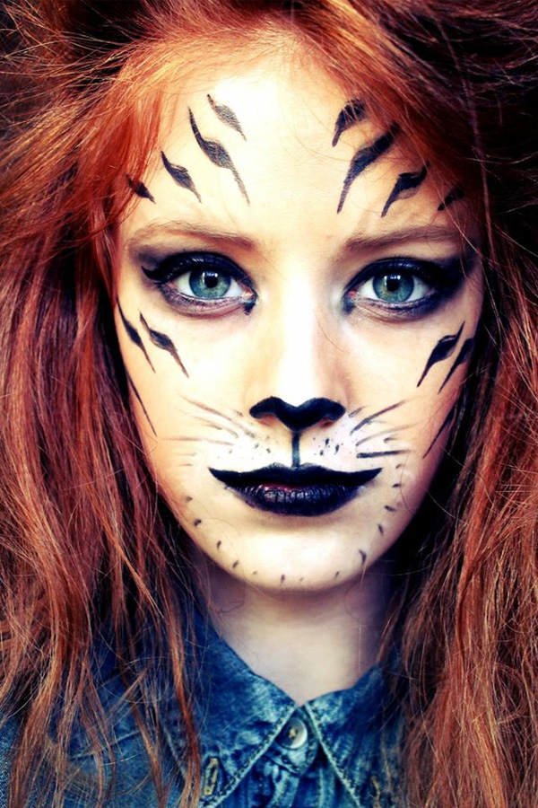 Tiger-Make-up