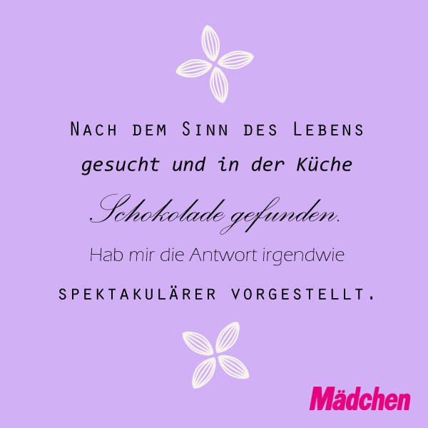 Spruch über den Sinn des Lebens