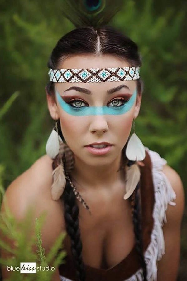 Indianer schminken