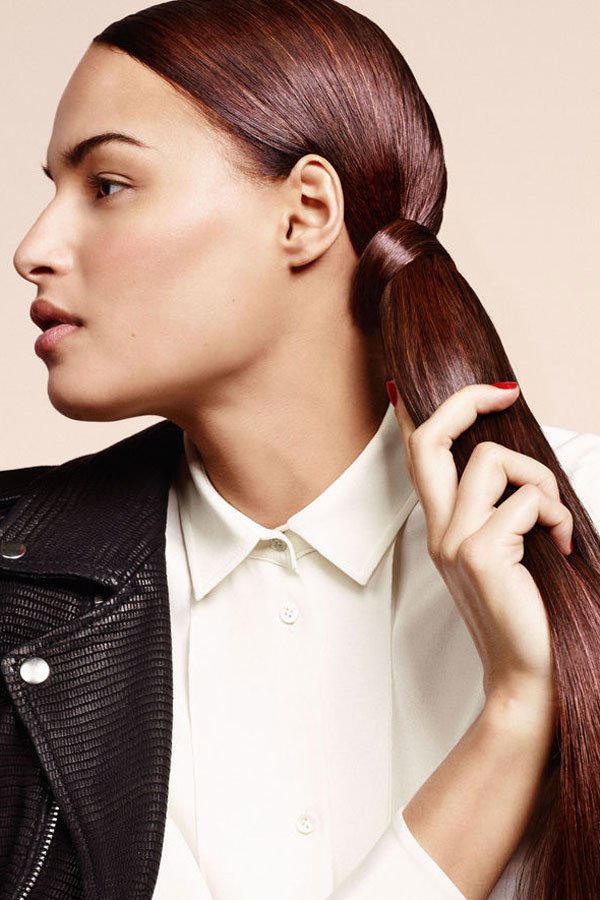XXL-Pferdeschwanz für lange Haare