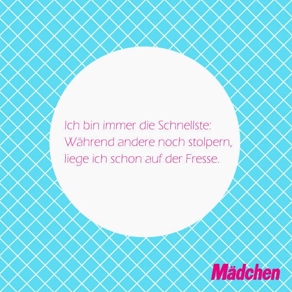 Achtung, tollpatschig!