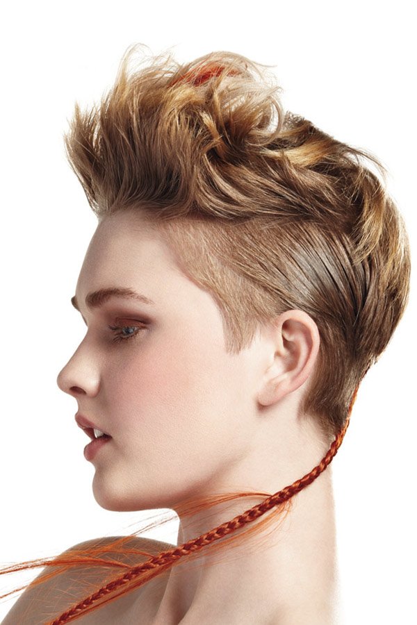 Kurzhaarfrisuren: Stylischer Undercut