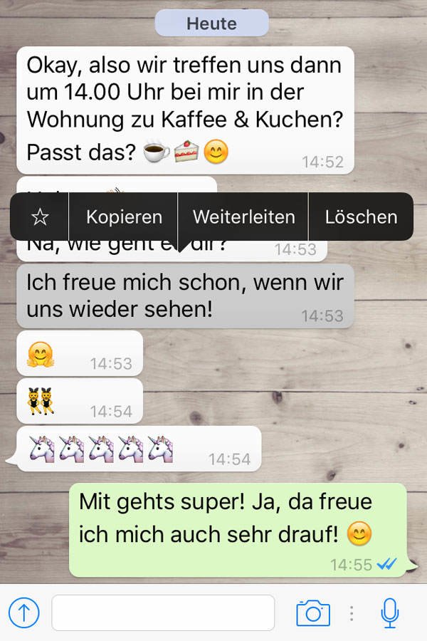 WhatsApp: Nachrichten markieren und speichern