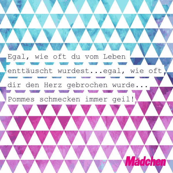 Pommes-Spruch