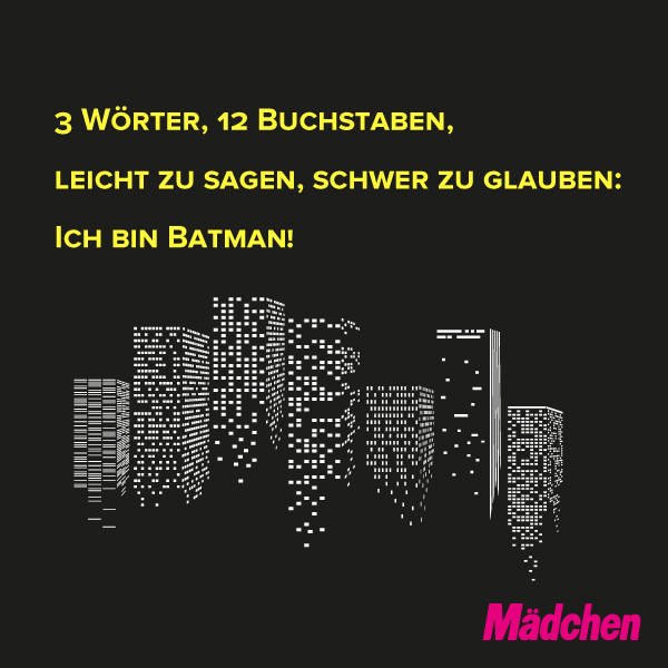 Batman-Spruch