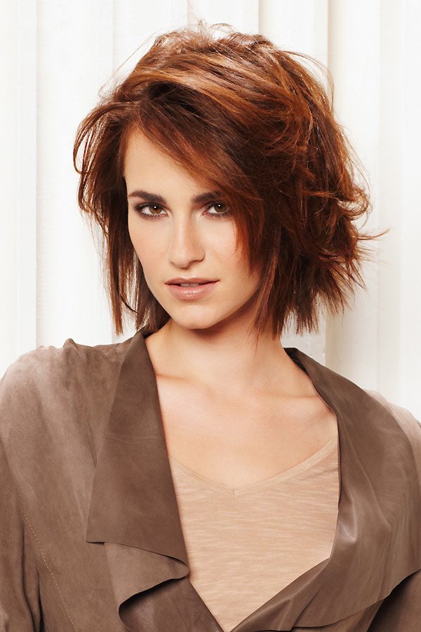 Kurzhaarfrisuren: Bob im Undone-Look