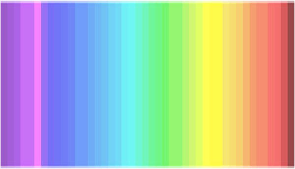 Wie viele Farben hast du gezählt?