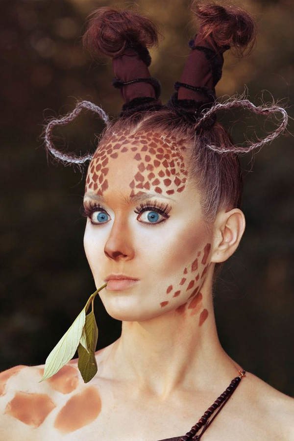 Giraffe schminken