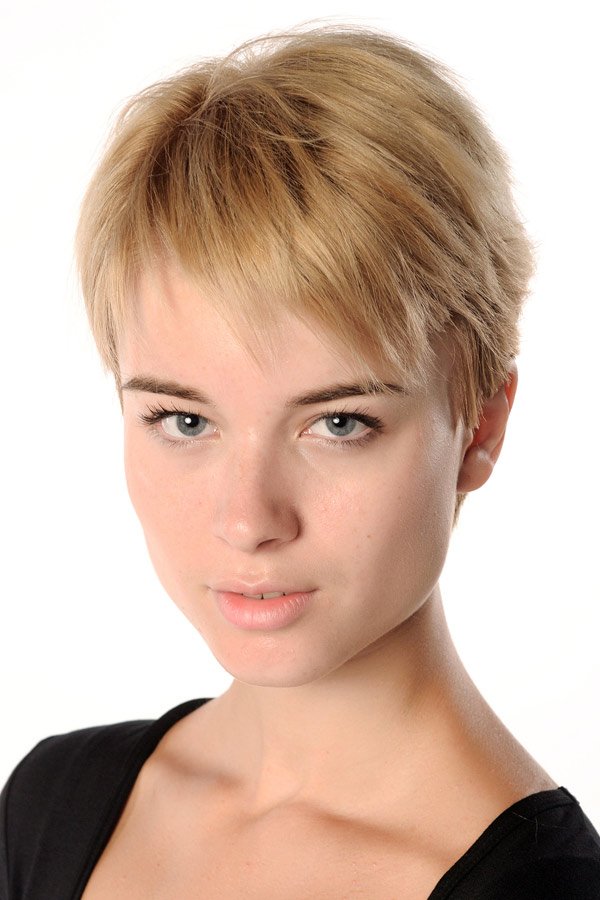 Ausgefranster Pixie-Cut