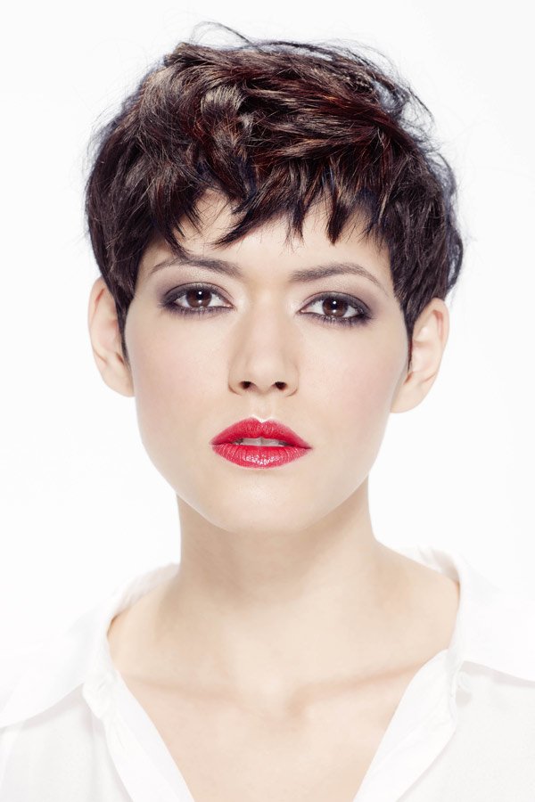 Weicher Pixie-Schnitt