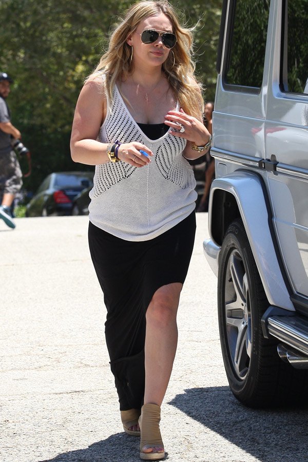 Hilary Duff mit "Babyspeck"
