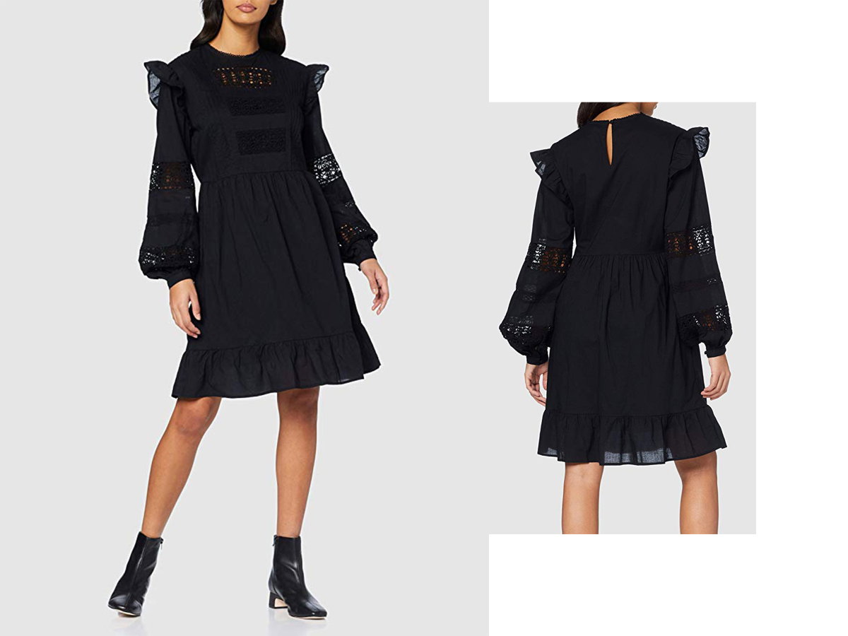Kleid mit Volants