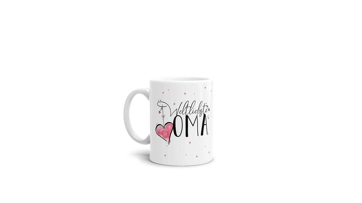 oma tasse weltbeste oma schriftzug
