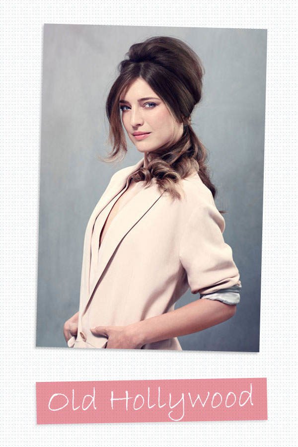 Hochsteckfrisuren selber machen: Hollywood Glamour-Frisur