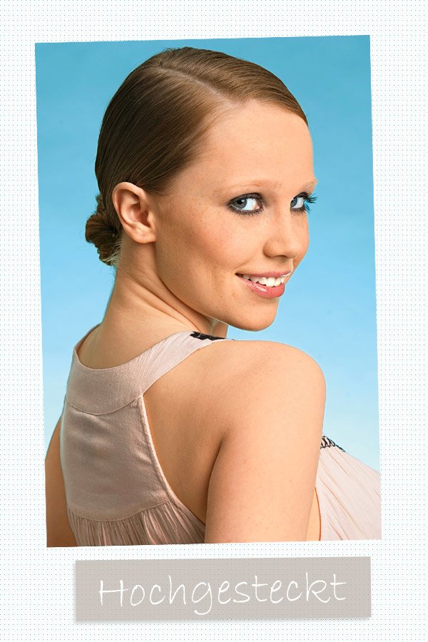 Hochsteckfrisuren selber machen: Ballerina-Dutt