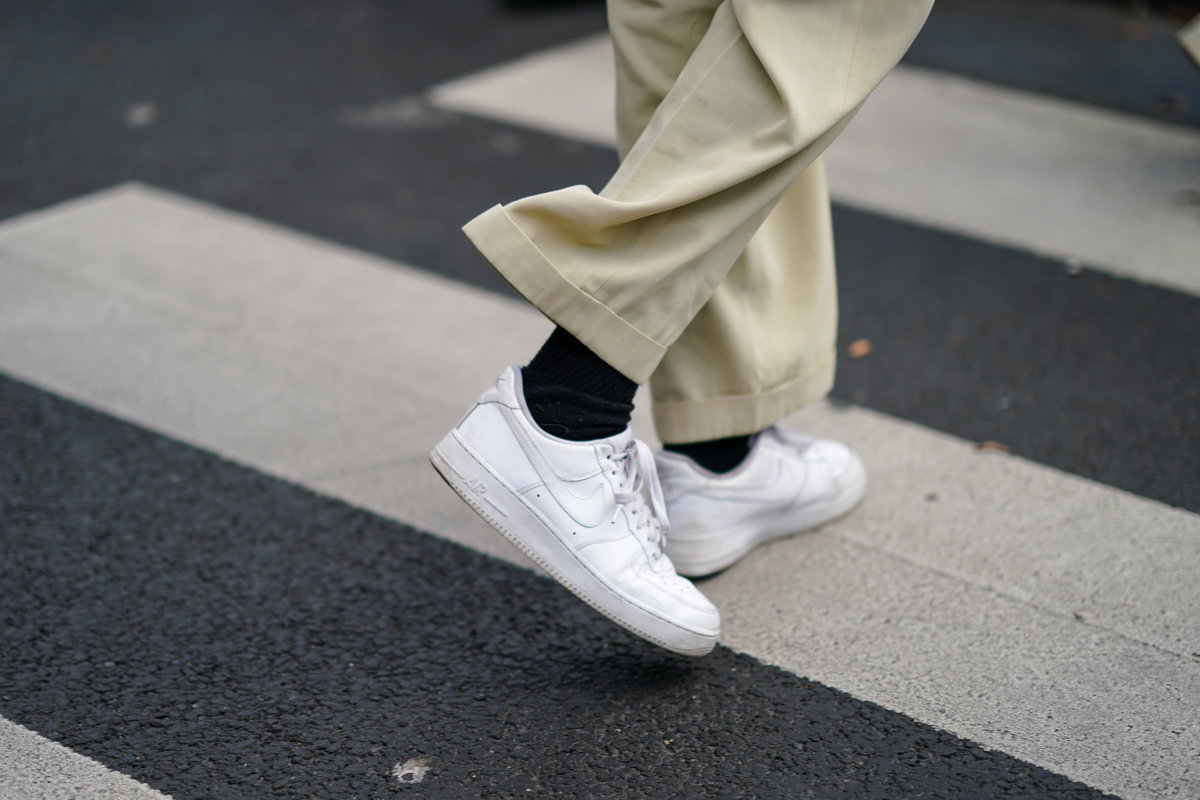 Weiße Sneaker Trend