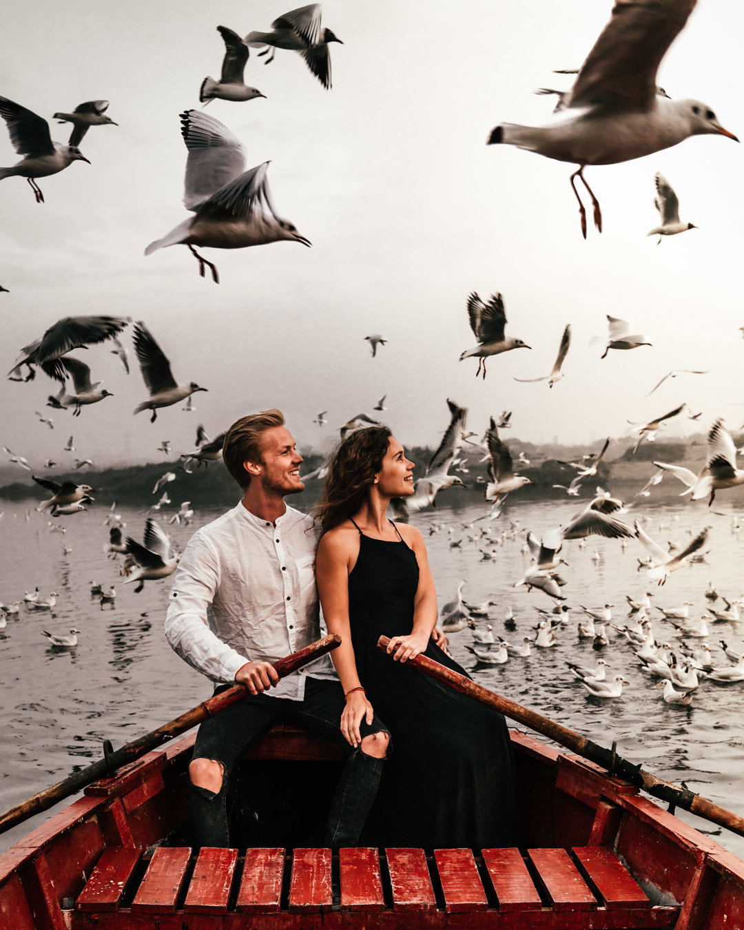 Reiseinfluencer bereisen die Welt