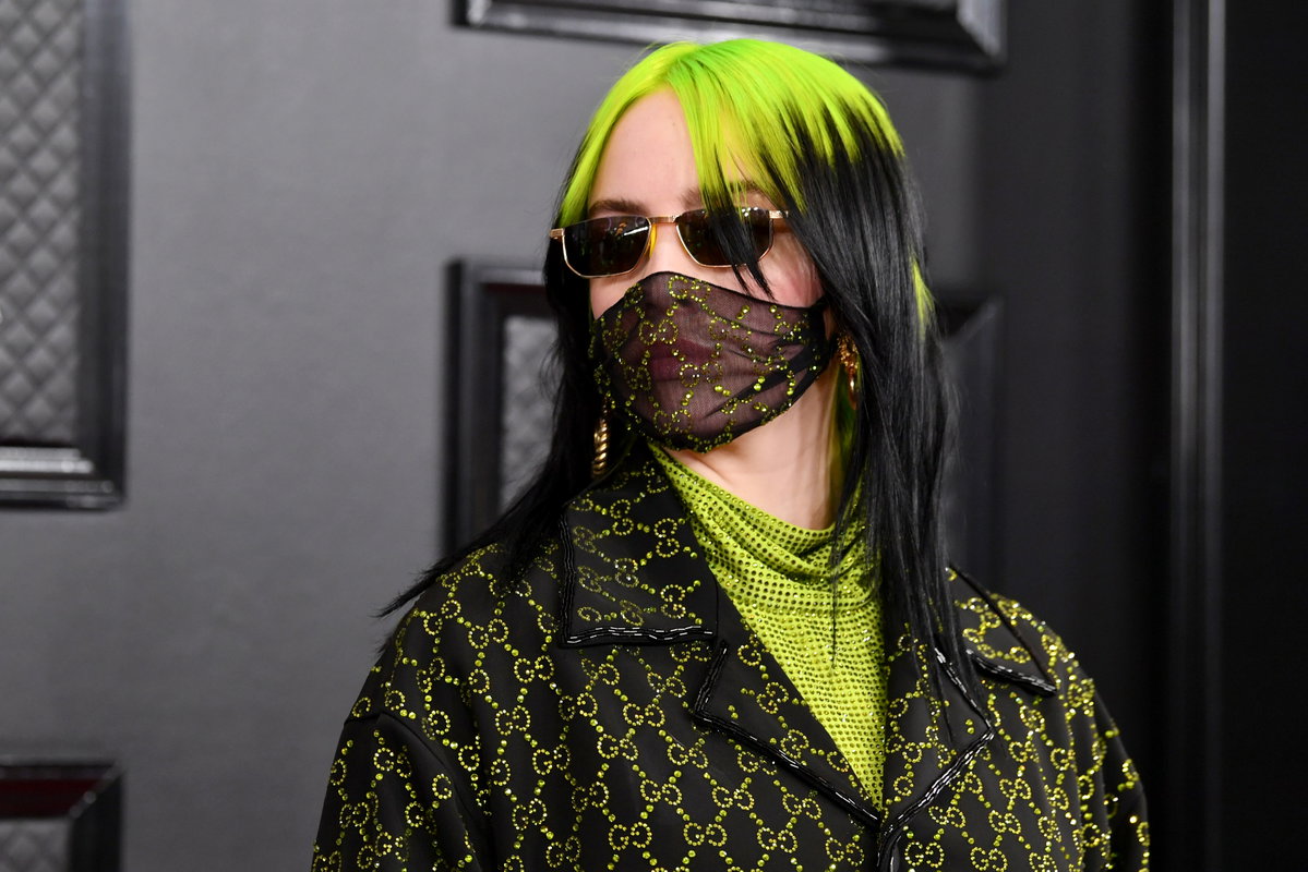 Billie Eilish auf dem roten Teppich