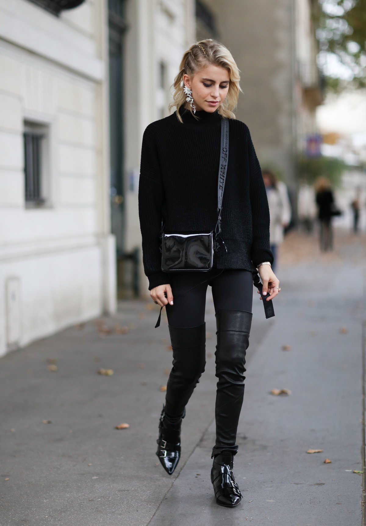 caro daur flechtfrisur kurze haare 
