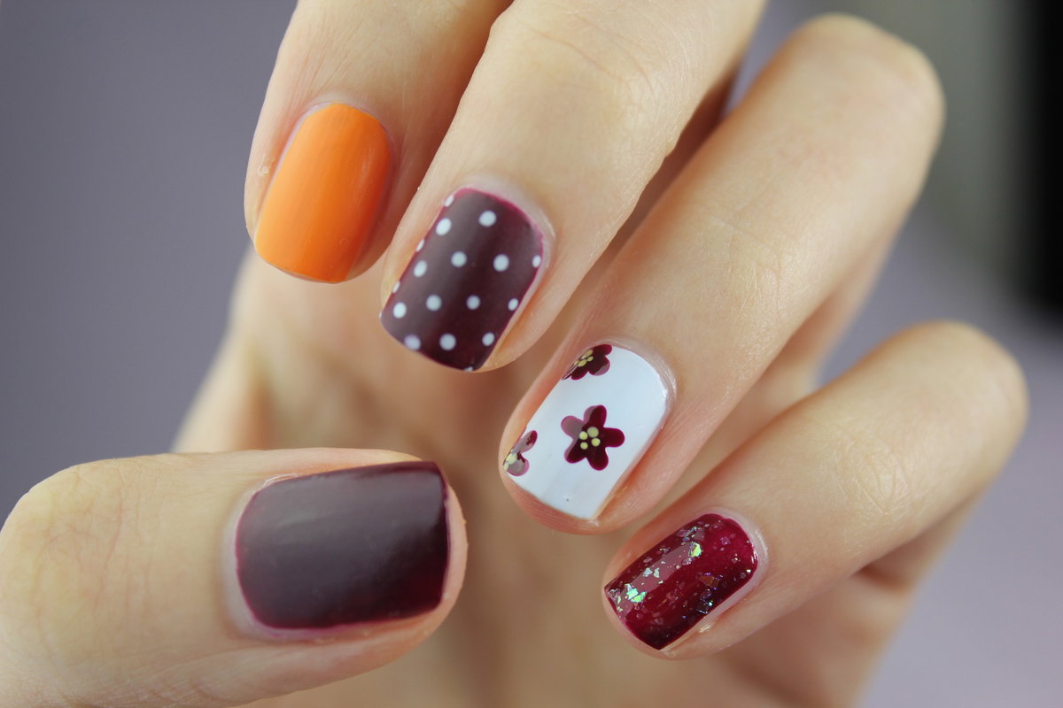 Shellac Nagellack bunt