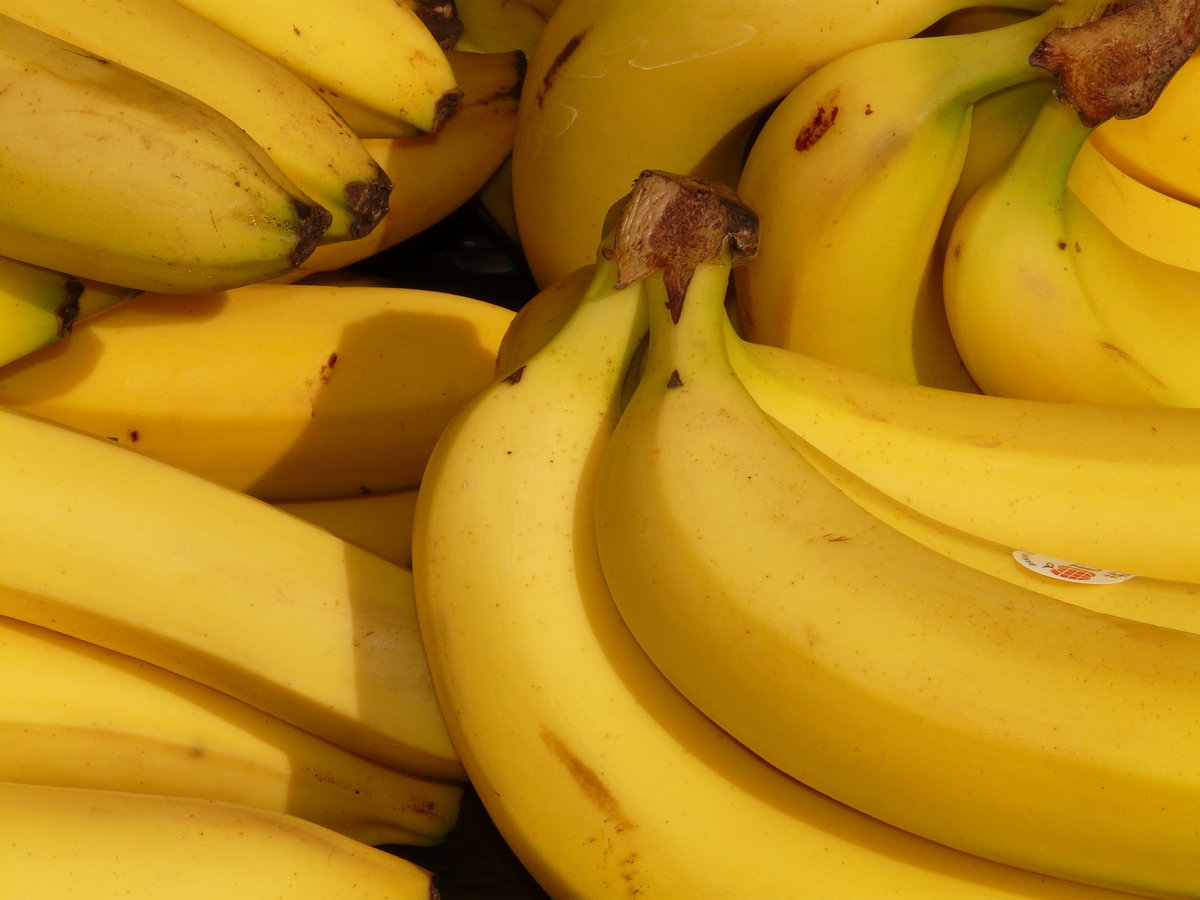 Bananen sind ein schneller Energieliferant!