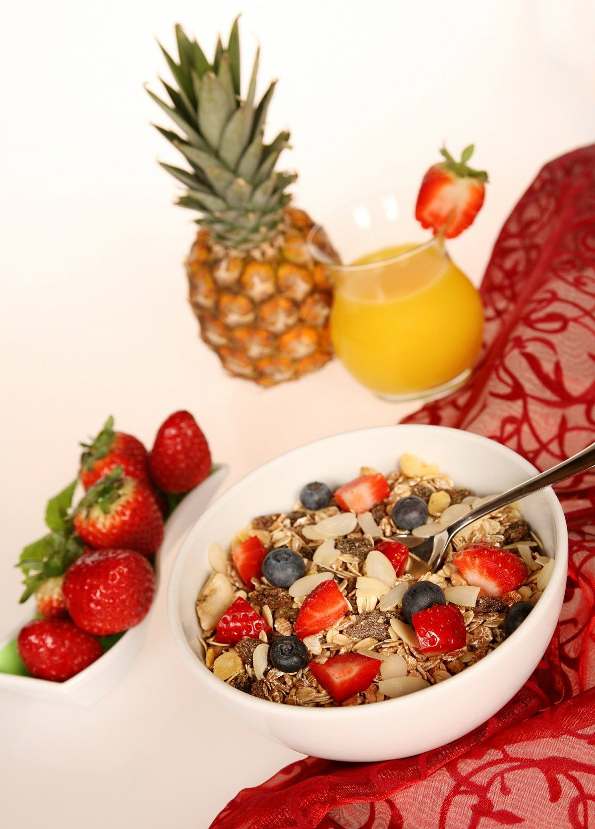 Müsli mit Obst