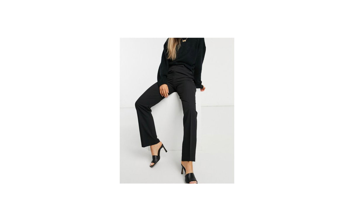 schwarze Hose eleganz 
