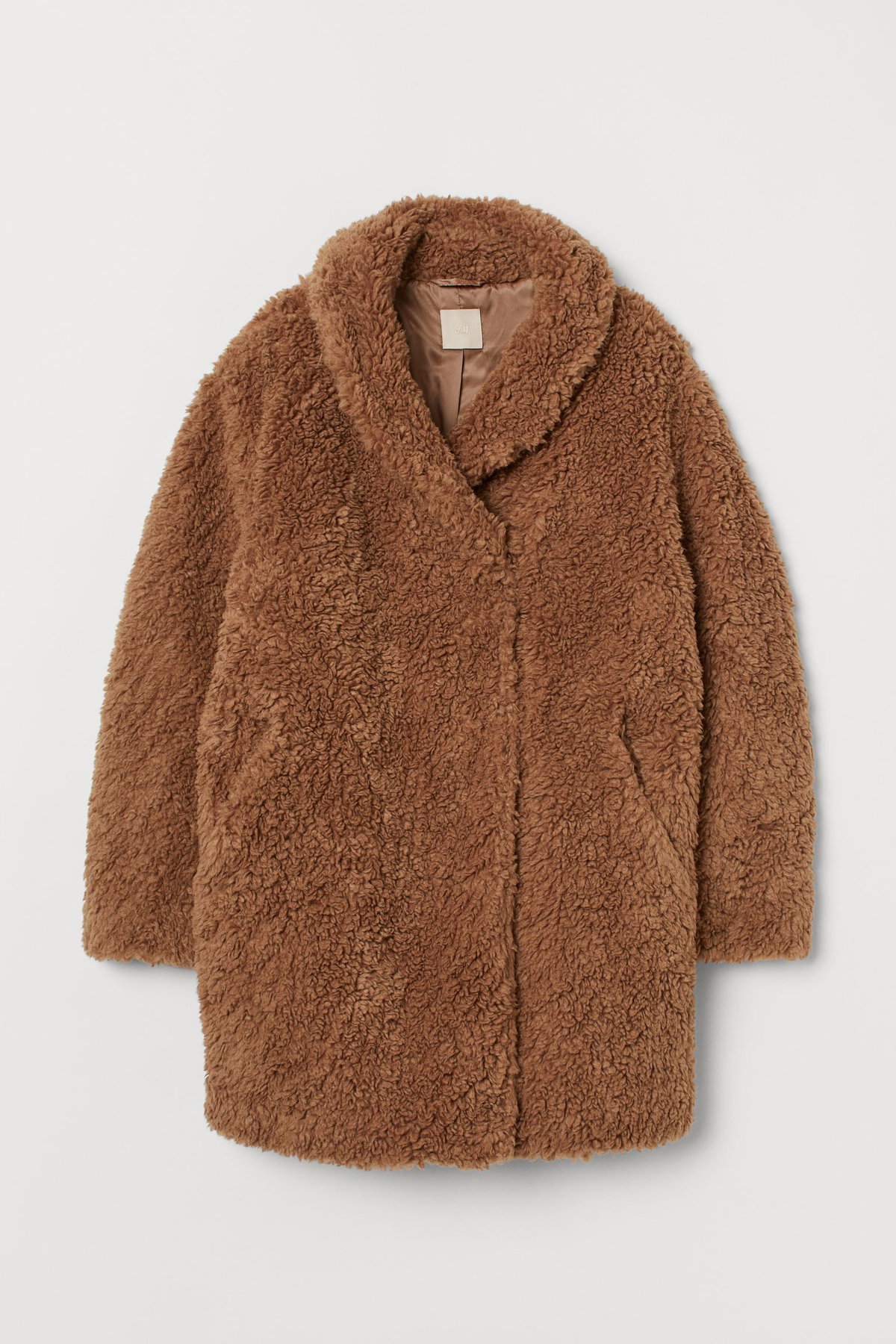 Teddyjacke H&M braun
