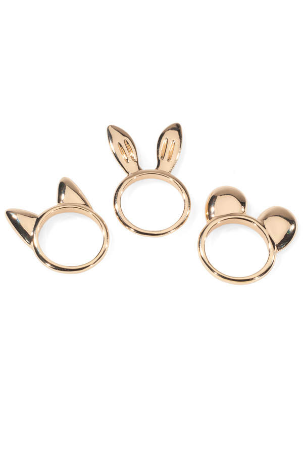 Ringe mit Ohren von New Yorker