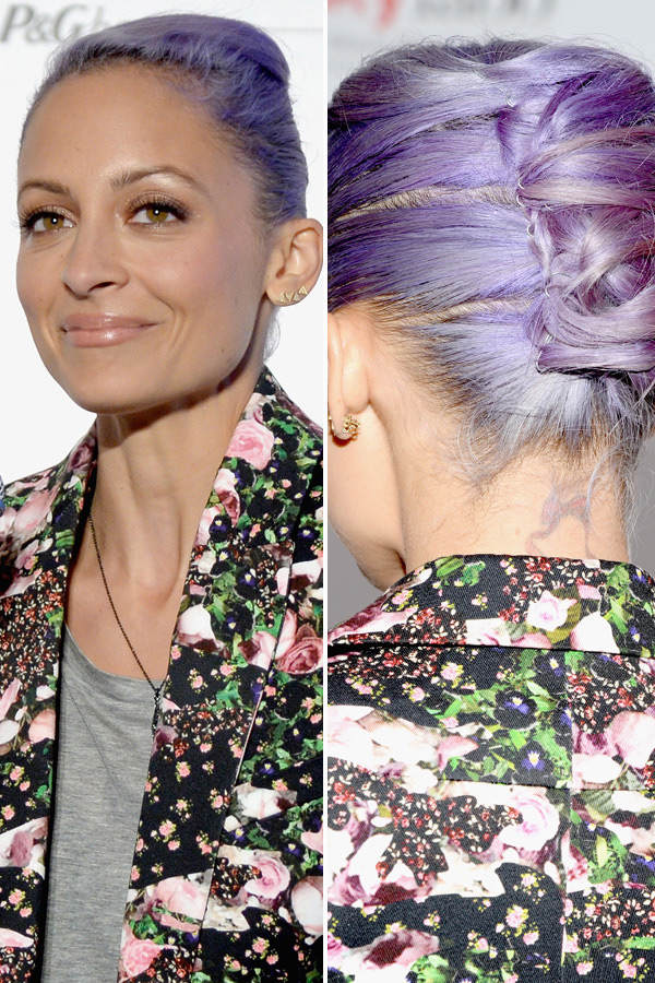 Nicole Richie: Lila Haare