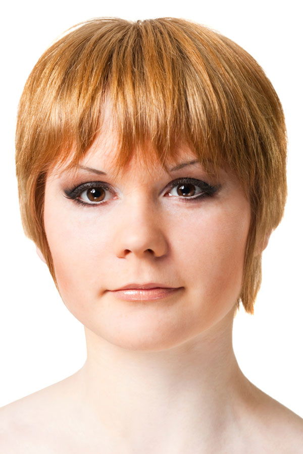 Pixie Cut für rundes Gesicht