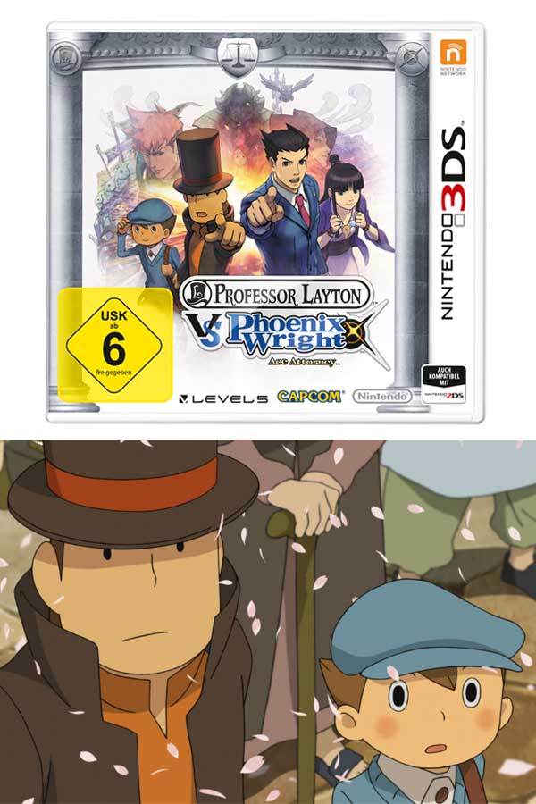 Professor Layton vs. Phoenix Wright: Ace Attorney