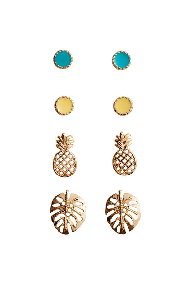 Ohrstecker mit Ananas von H&M