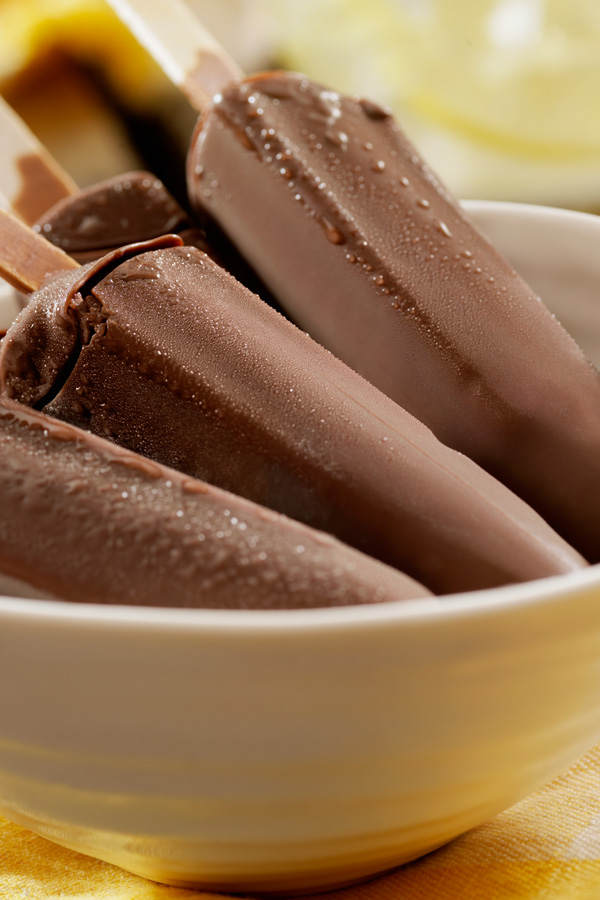 Nutella-Eis am Stiel