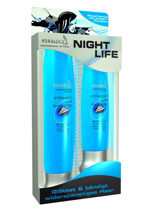 Keralock Night Life Straight Hair