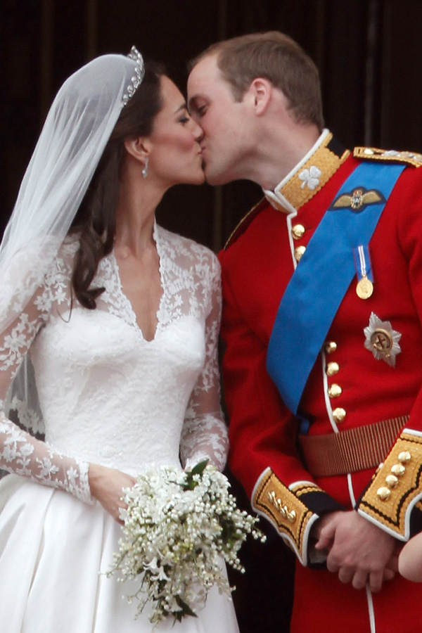 Prinz William und Kate: Der Hochzeits-Kuss