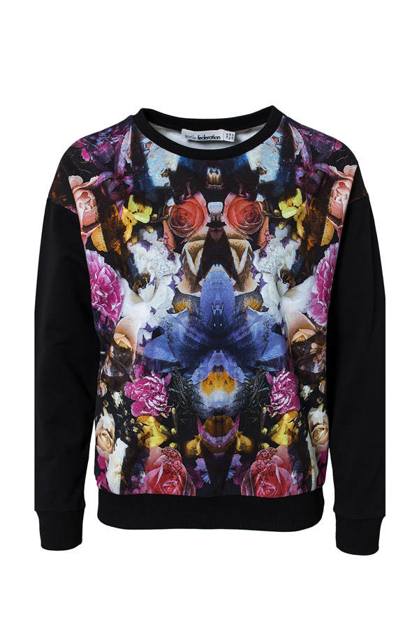All-Over-Print-Pullover von Textile Federation