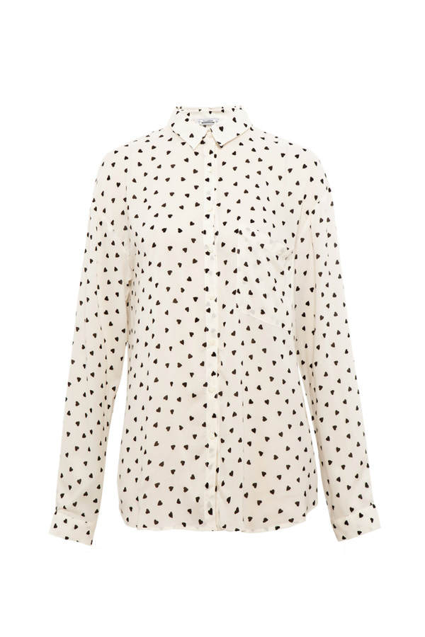 Herzchen-Bluse für das erste Date