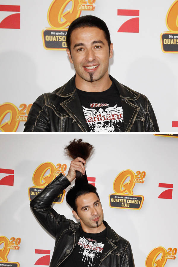 Bülent Ceylan mit langen Haaren