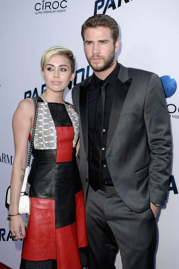 Miley Cyrus und Liam Hemsworth
