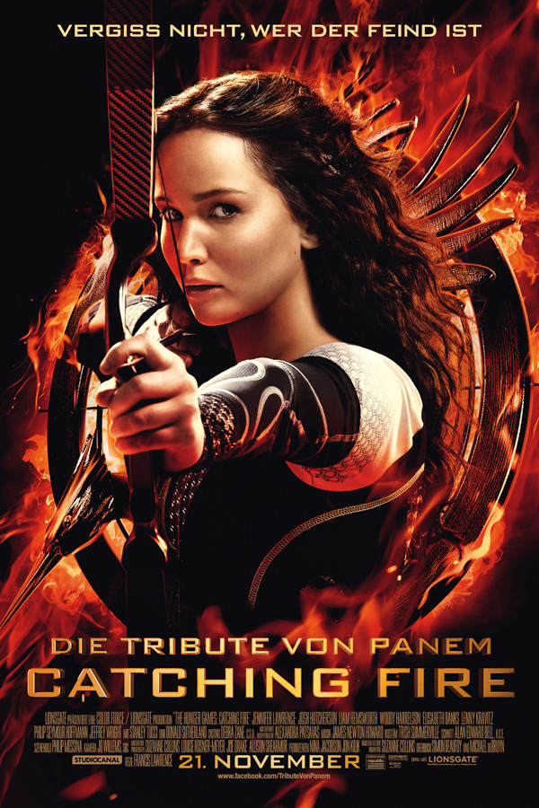 Catching Fire: Poster mit Katniss