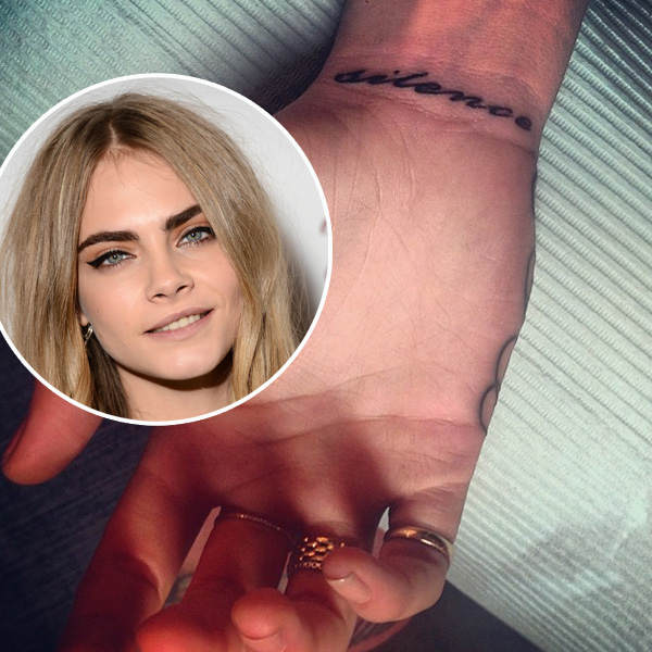 Cara Delevingne: Silence-Tattoo