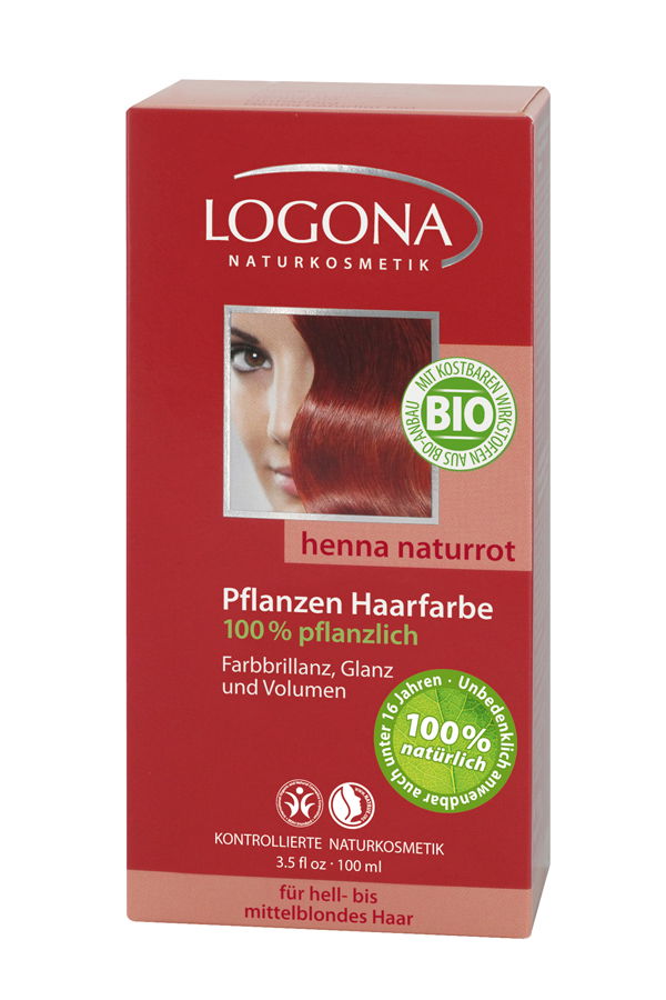 Braune Haare rot färben