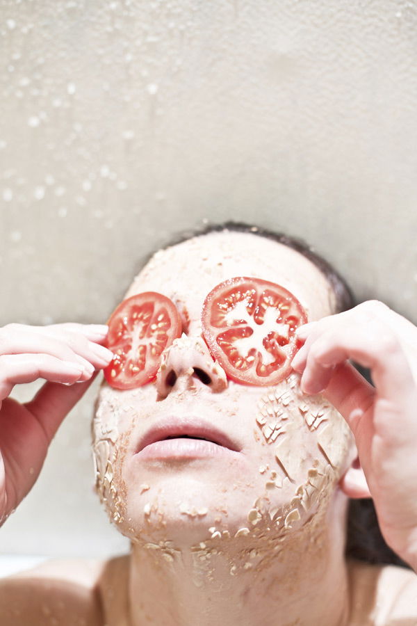 Tomaten-Gesichtsmaske selber machen