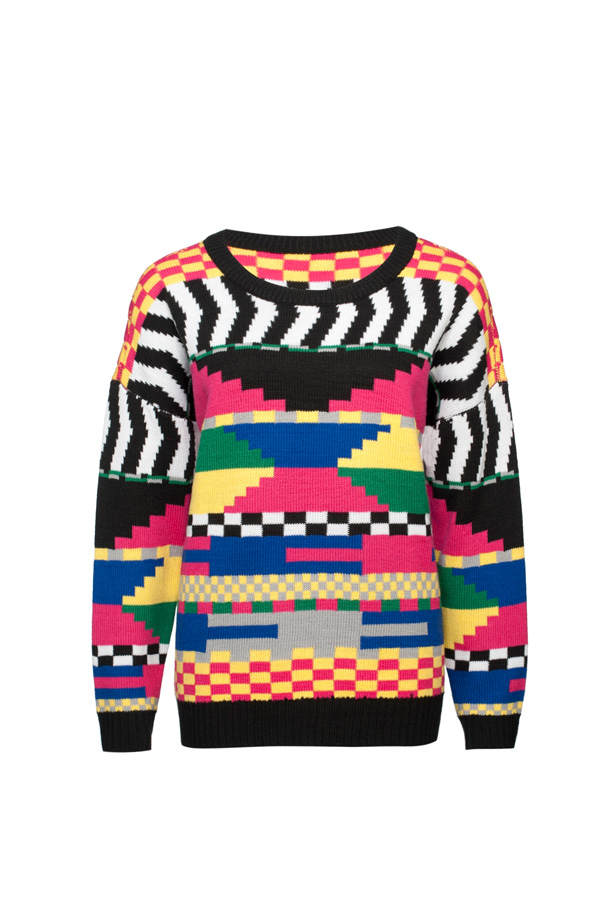 Bunter Pullover von Ann Christine